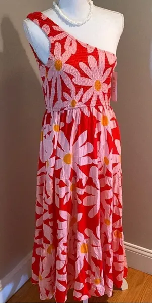 NWT Zcsia‎ one shoulder sundress small thumbnail 1
