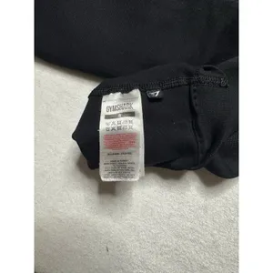 Gymshark Black High-Rise Seamless Leggings – Size Small thumbnail 2