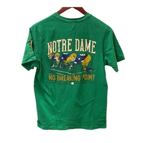 Limited Edition 2018 Notre Dame Fighting Irish Football Shirt Green S Retro thumbnail 4