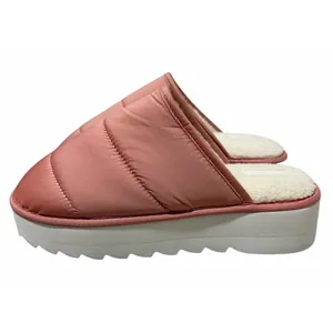 Anthropologie Maeve Puffy Platform Slippers Pink Women's Size‎ Large 10-11 thumbnail 2