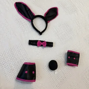 Fun World adult one size OS instant bunny accessory set A3 2503 thumbnail 2