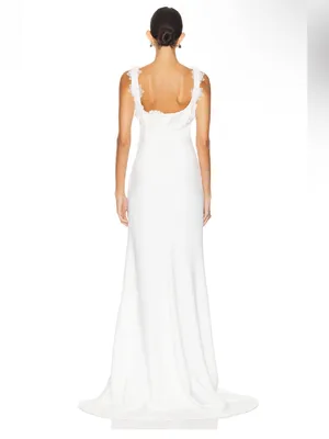 Elliatt Charlotte Gown in Ivory size small thumbnail 4