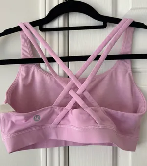 Lululemon X Soul Cycle Free To Be Visit Bra Longline, Size 8 thumbnail 3