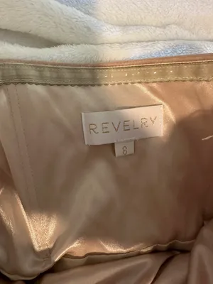 REVELRY Velvet + Tulle Dress thumbnail 4