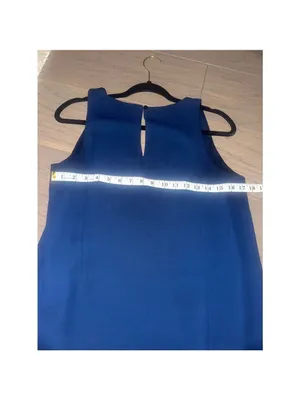 Forever 21 Navy Sleeveless Blouse Small thumbnail 9
