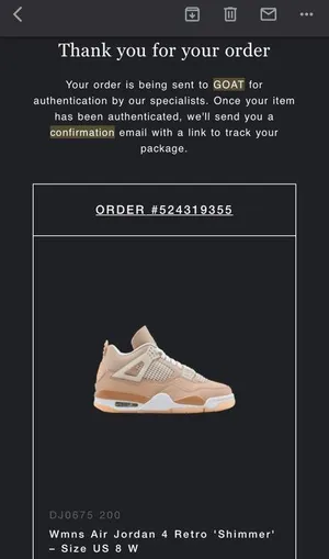 Nike Jordan 4 Shimmer thumbnail 5