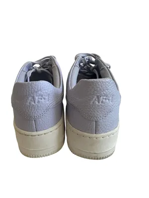NIKE Women’s Lavender Leather Air Force 1 Sneakers Size 7 thumbnail 4