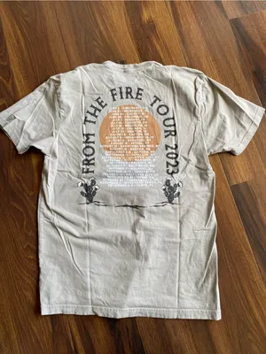 Zac Brown 2023 From The Fire Tour T-Shirt Western Small thumbnail 2