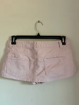 Edikted Skirt Denim Low-Ride Mini thumbnail 2