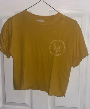 Millersville University Yellow Crop Tee thumbnail 1