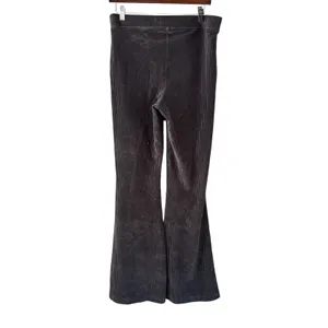 Aerie‎ Corduroy Flare Leggings Pants Womens Large Regular Gray Casual Stretch thumbnail 2