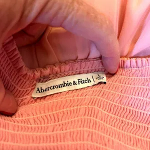 Abercrombie & Fitch Pink Maxi Dress - Size L thumbnail 7