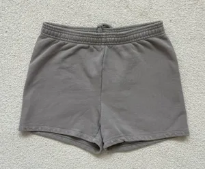 SKIMS grey cotton blend jersey shorts in grey thumbnail 4