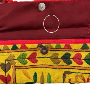 Embroidered Indian Crossbody Sling Purse thumbnail 8