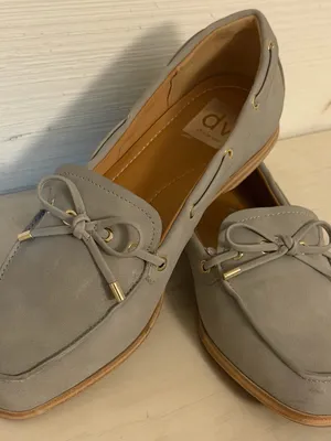 Dolce Vita Menlo Slip-On Loafers Women’s Size 7 Grey Flats NEW thumbnail 1