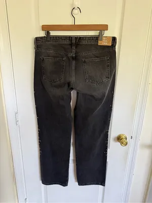Free People Cooper Studded Boyfriend Jeans thumbnail 6