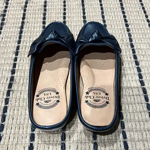 Drivers Club‎ USA California Navy Leather Mules A20 thumbnail 9