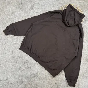 Lonely Ghost Women’s Sweatshirt Hoodie Pullover It’s Cool To Care 2021 Brown XXL thumbnail 9