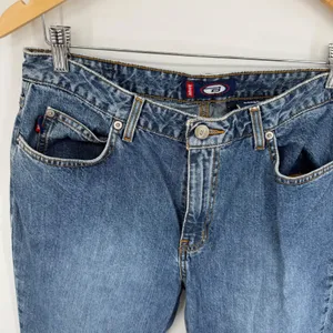 Vtg Bongo Jeans 13 City Rider Bootcut Embellished Flare Studded Y2K High‎ Rise thumbnail 2