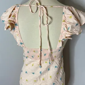 By‎ Anthropologie Scallop Baby Midi Dress thumbnail 12