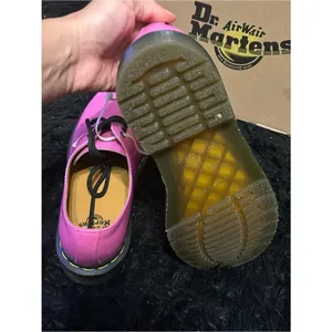 DR MARTENS 1461 pink leather lace up oxfords shoes women’s 7 new thumbnail 6