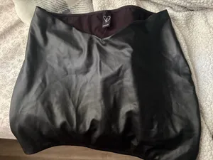 Windsor Black Skirt Leather thumbnail 1