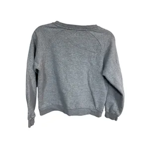 Zyia S Gray‎ Sweatshirt Women's Mountain Patch Crewneck Pullover Gray thumbnail 2