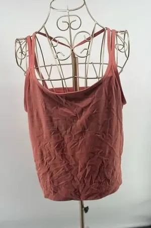 PINK Victoria’s Secret orange workout tank size XL thumbnail 1