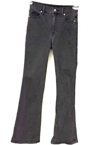 Lucky Brand Uni High Rise Boot Jeans Black Stretch Denim Size 2 (25-26) thumbnail 1