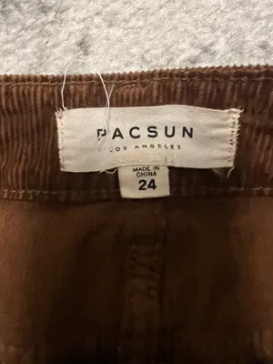 PacSun Brown Corduroy Mini Skirt thumbnail 3