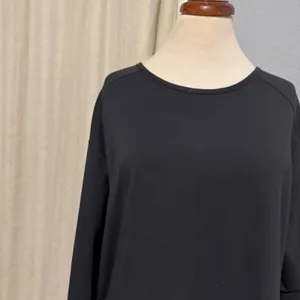 Members Mark Black Long Sleeve Active Tee Women's Size L Open Back‎ Detail thumbnail 4