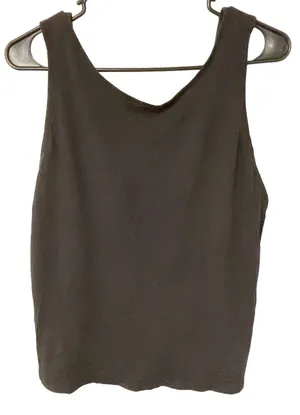 Lululemon Size 10 Black Twist‎ It Tank Athletic Workout thumbnail 1