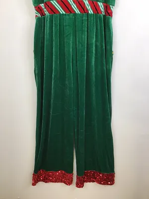 No Boundaries Juniors Christmas Jumpsuit Size Medium thumbnail 7