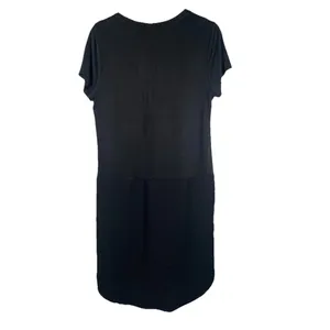 Anthropologie Dolan Loren Left Coast Collection Black Shift Dress‎ Size Small thumbnail 5