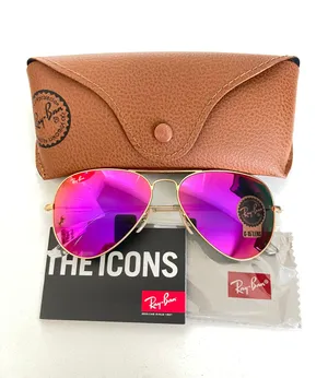 Rayban Pink Avaitor 112/4T Size 58mm Unisex thumbnail 1