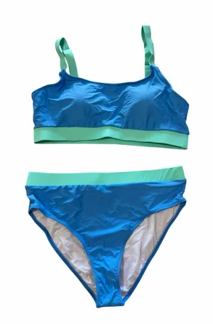 Women's Two Piece Swim Suit Size L #260035 thumbnail 1