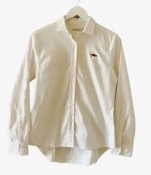 Peter Millar Stretch Woven Button-Up White Classic Fit Roll Up Sleeves Sz S thumbnail 1