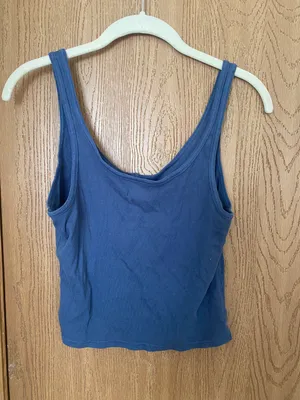 Wild Fable Blue Tank Top thumbnail 3