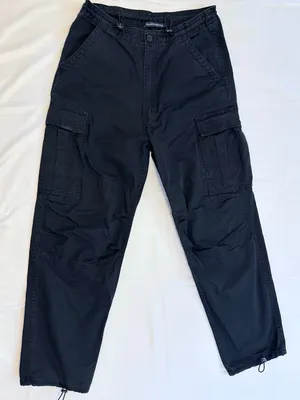 Brandy Melville Jemma Cargo Pants – Black thumbnail 6