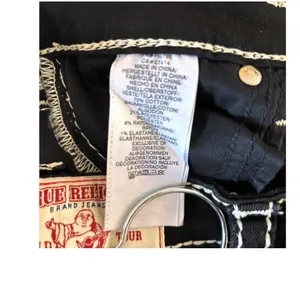 NWT 27 True Religion Girls Halle Black Skinny Jean 29" Inseam Youth Teen Juniors thumbnail 5