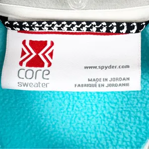 SPYDER Core Teal Long Sleeves Side Zip Pockets Jacket Size XS Outerwear Gorpcore thumbnail 3