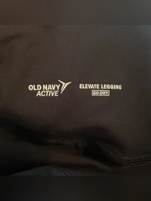 Old Navy Active Women’s Elevate Go-Dry Black High-rise Cropped Leggings thumbnail 6