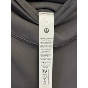 Lululemon wonder under smoothcover high rise tight size 6 25” graphite grey New thumbnail 4