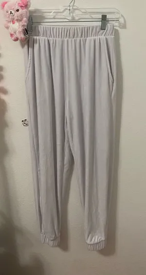 White sweats thumbnail 1