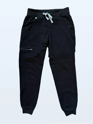 FIGS Zamora Jogger in Black, Size XXSP thumbnail 1