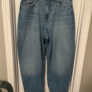 &Denim Barrel Loose Fit Jeans size 10 thumbnail 1