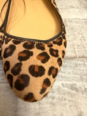 Saks 5th Avenue Leopard Print calf Hair Flats thumbnail 6