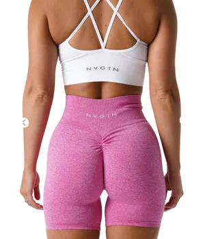 NVGTN Scrunch Shorts XS Bubblegum thumbnail 1