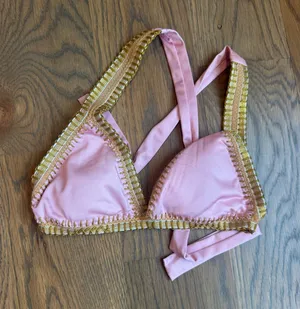 Platinum Bikini PilyQ Crochet Top thumbnail 1