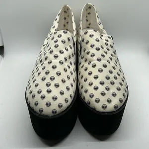 Omighty Cream Alien Platform Heels Shoes **Size 39/US Size 9** 👽👽 thumbnail 2